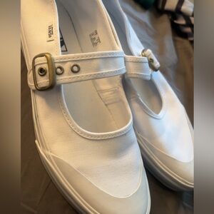 Vans Women's White Mary Jane Shoes